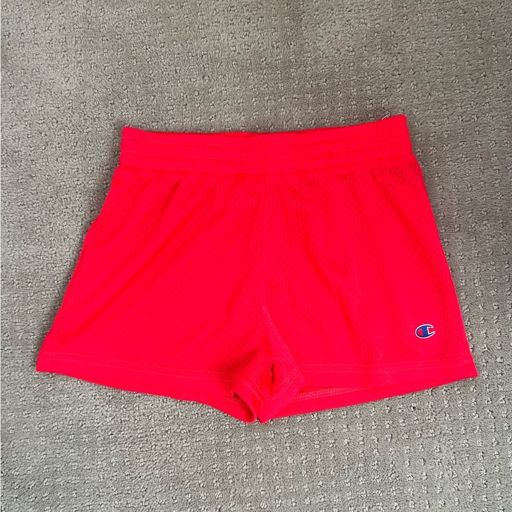 Gently Worn Girl’s Champion Bright Red Athletic Shorts size 7